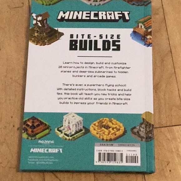 Mincraft Books, lot of 2, Guide to Creative, Mini projects/builds - Picture 3 of 4